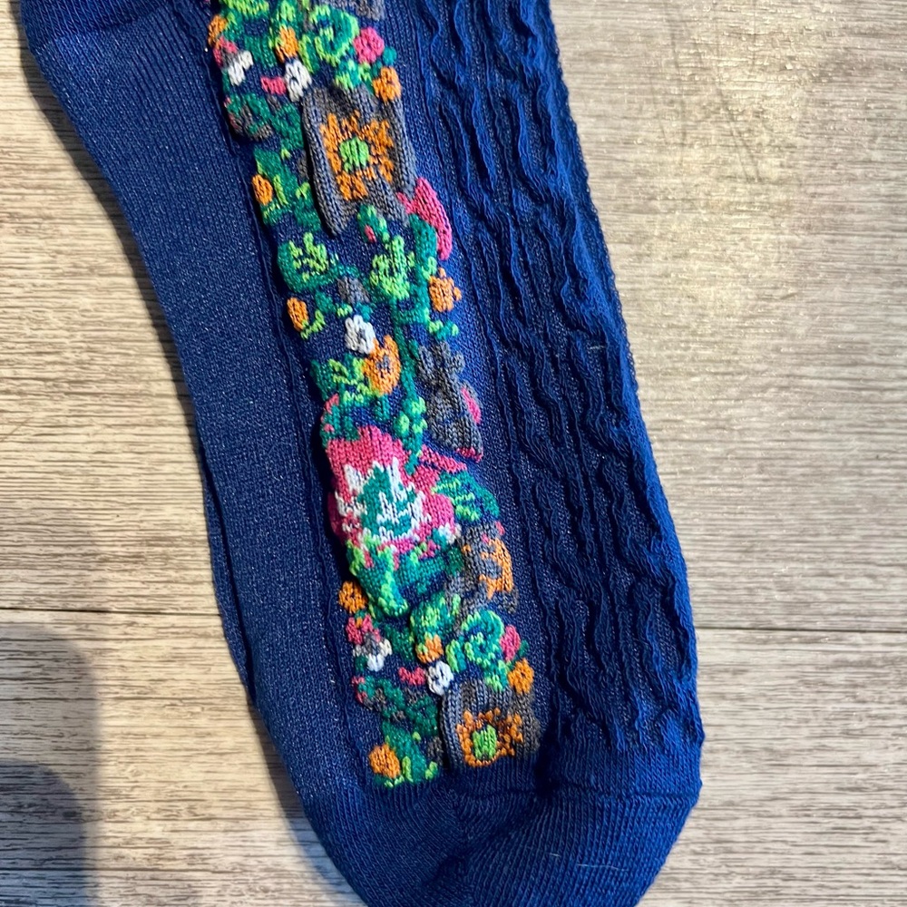 Floral Knit Socks Set - Picture 3 of 3